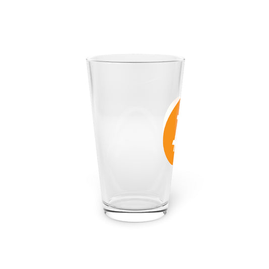 Bitcoin Pint Glass - 16oz