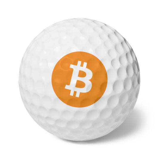 Bitcoin Golf Balls - 6 Pack