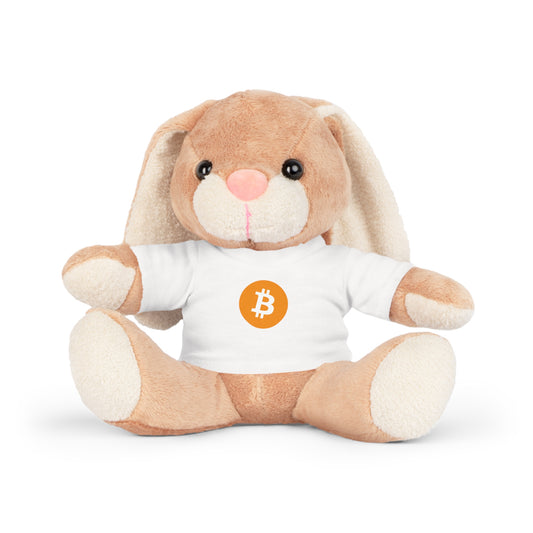 Bitcoin Plush Toy with T-Shirt