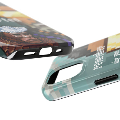 XYZERO & HODLSTX Pixel Art Tough Phone Case