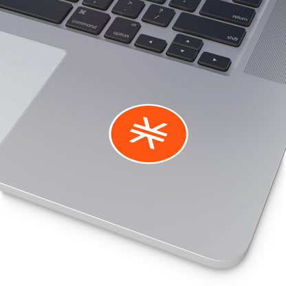 Stacks Round Vinyl Sticker