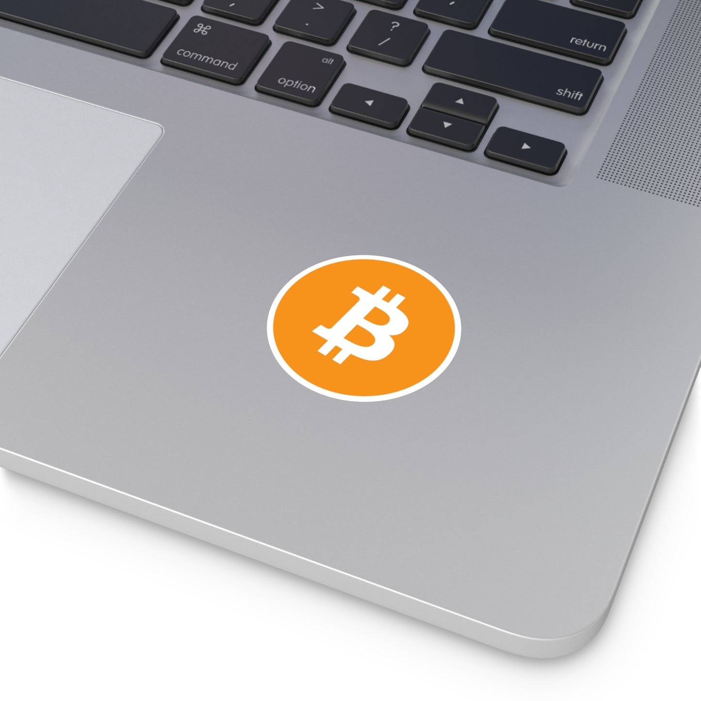 Bitcoin Round Vinyl Sticker