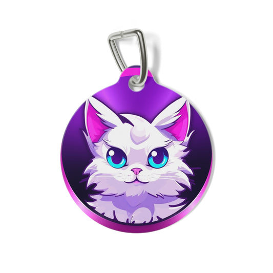 LEO Cat Pet Tag