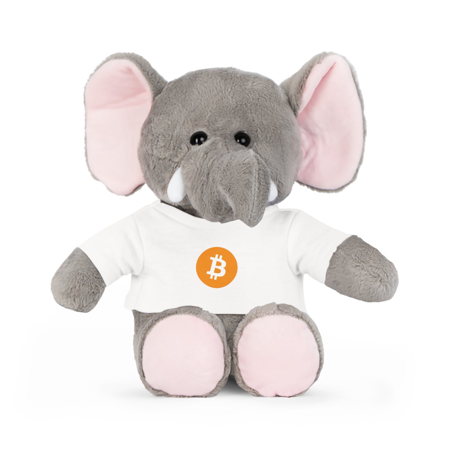 Bitcoin Plush Toy with T-Shirt