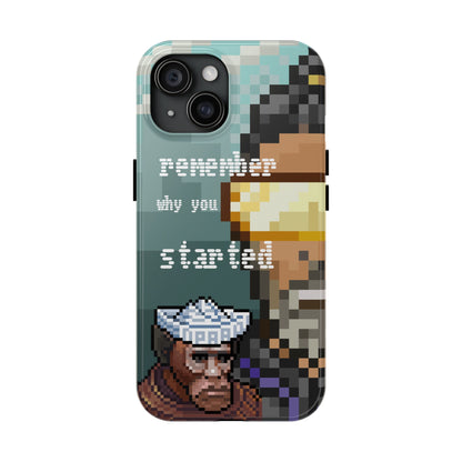 XYZERO & HODLSTX Pixel Art Tough Phone Case