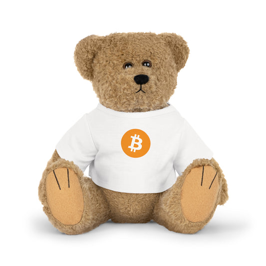 Bitcoin Plush Toy with T-Shirt