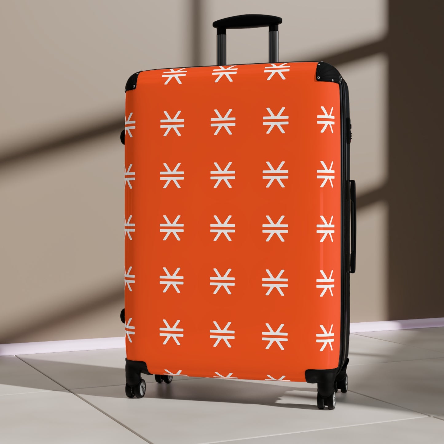 Stacks Patterned Suitcase