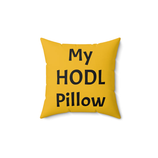 Mr. Wagmi My HODL Pillow