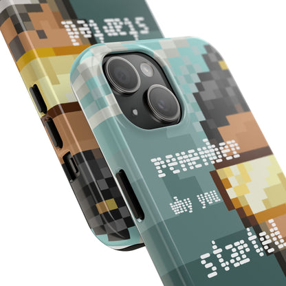 XYZERO & HODLSTX Pixel Art Tough Phone Case
