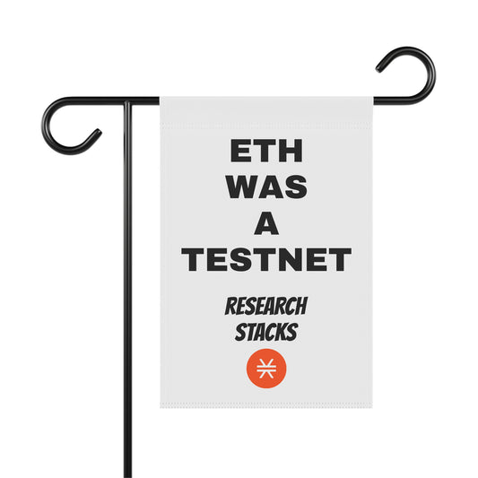 ETH Was A Testnet Garden Banner