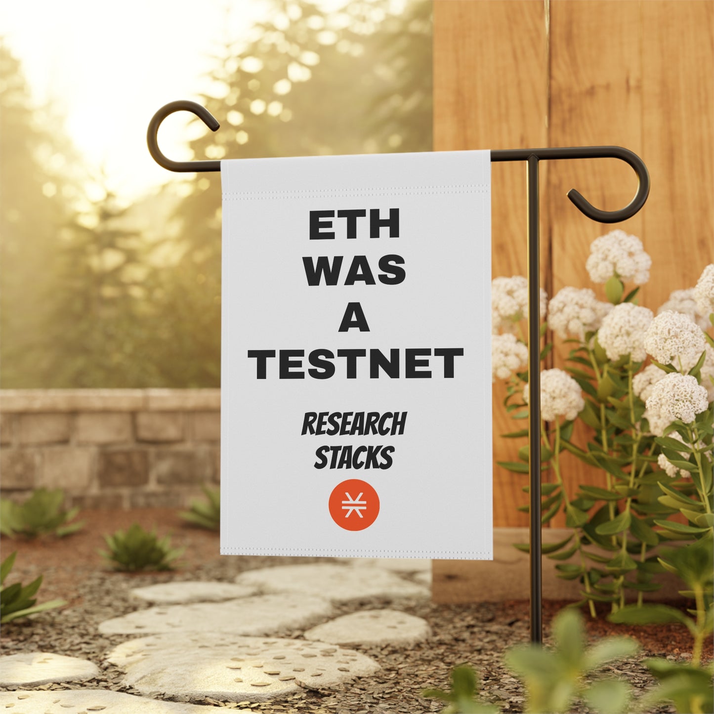 ETH Was A Testnet Garden Banner
