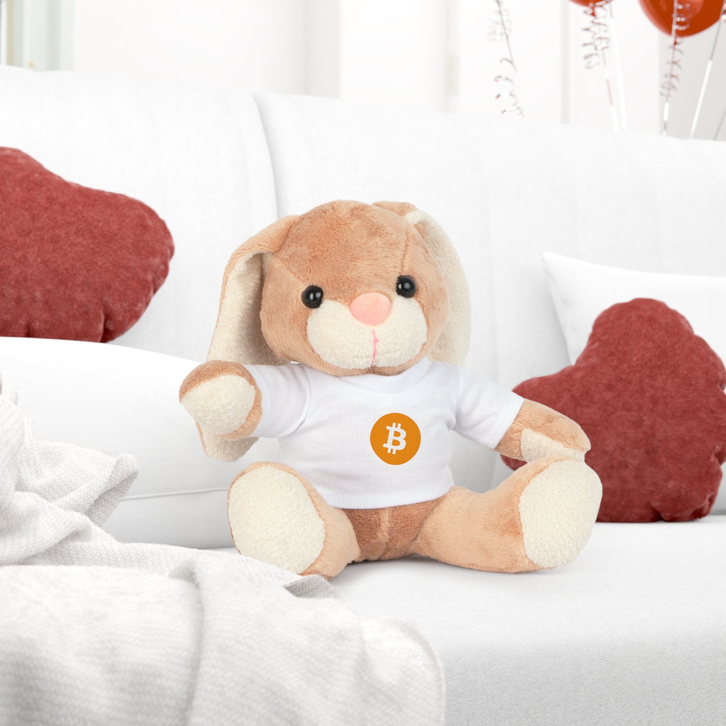 Bitcoin Plush Toy with T-Shirt