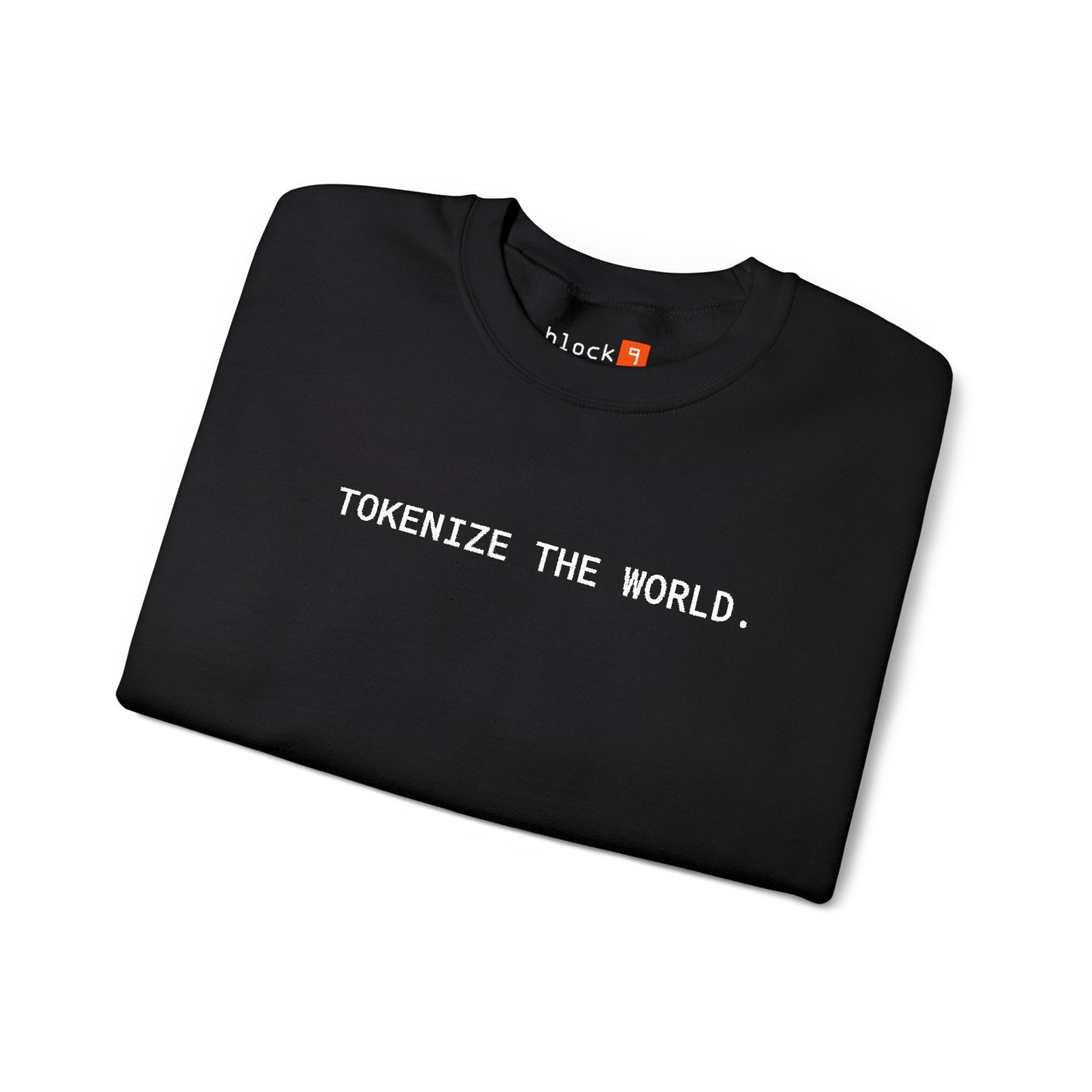 Block9, Tokenize the World Crewneck Sweatshirt