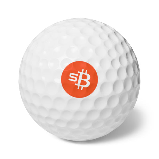 sBTC Golf Balls - 6 Pack