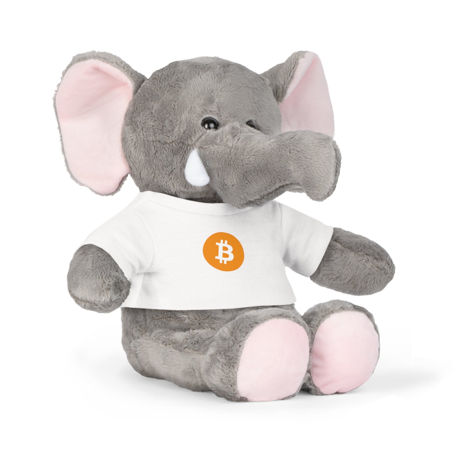 Bitcoin Plush Toy with T-Shirt