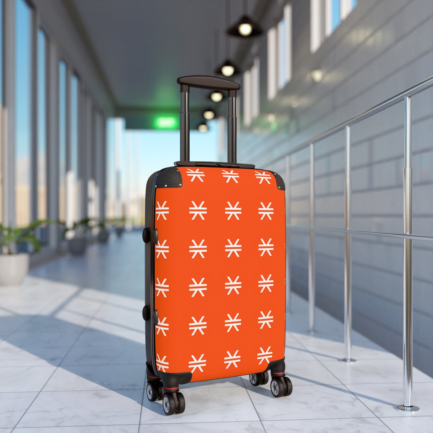 Stacks Patterned Suitcase
