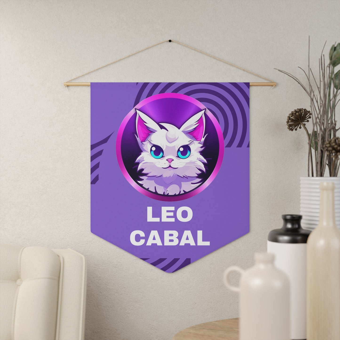 LEO Themed Pennant Banner