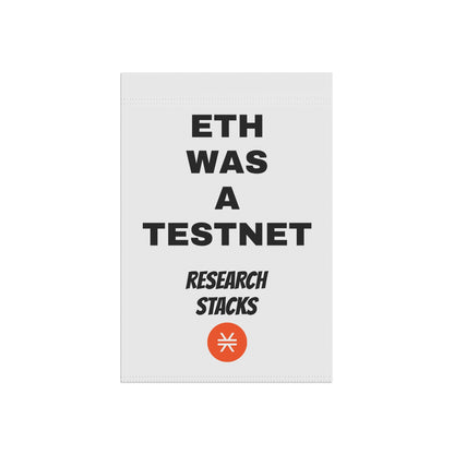 ETH Was A Testnet Garden Banner