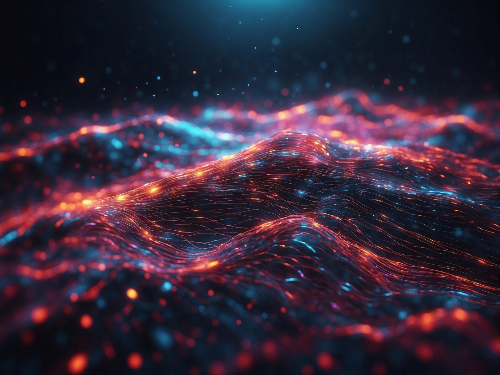 A field of light as a rolling wave